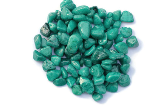 Pebble stones dark green